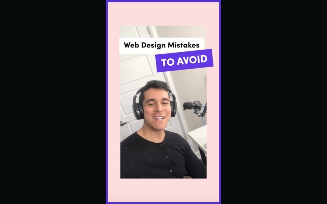Website Design Mistakes to Avoid
