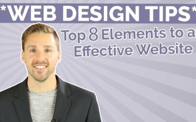 Web Design Tips (The Top 8 Elements to an Effective