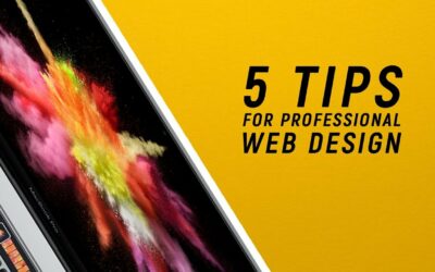5 Tips for Professional Web Design!