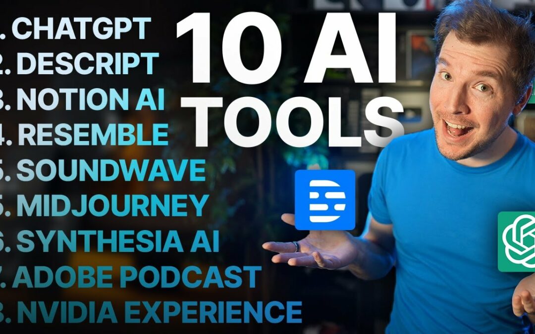 Top 10 AI Tools Like ChatGPT You Must Try in